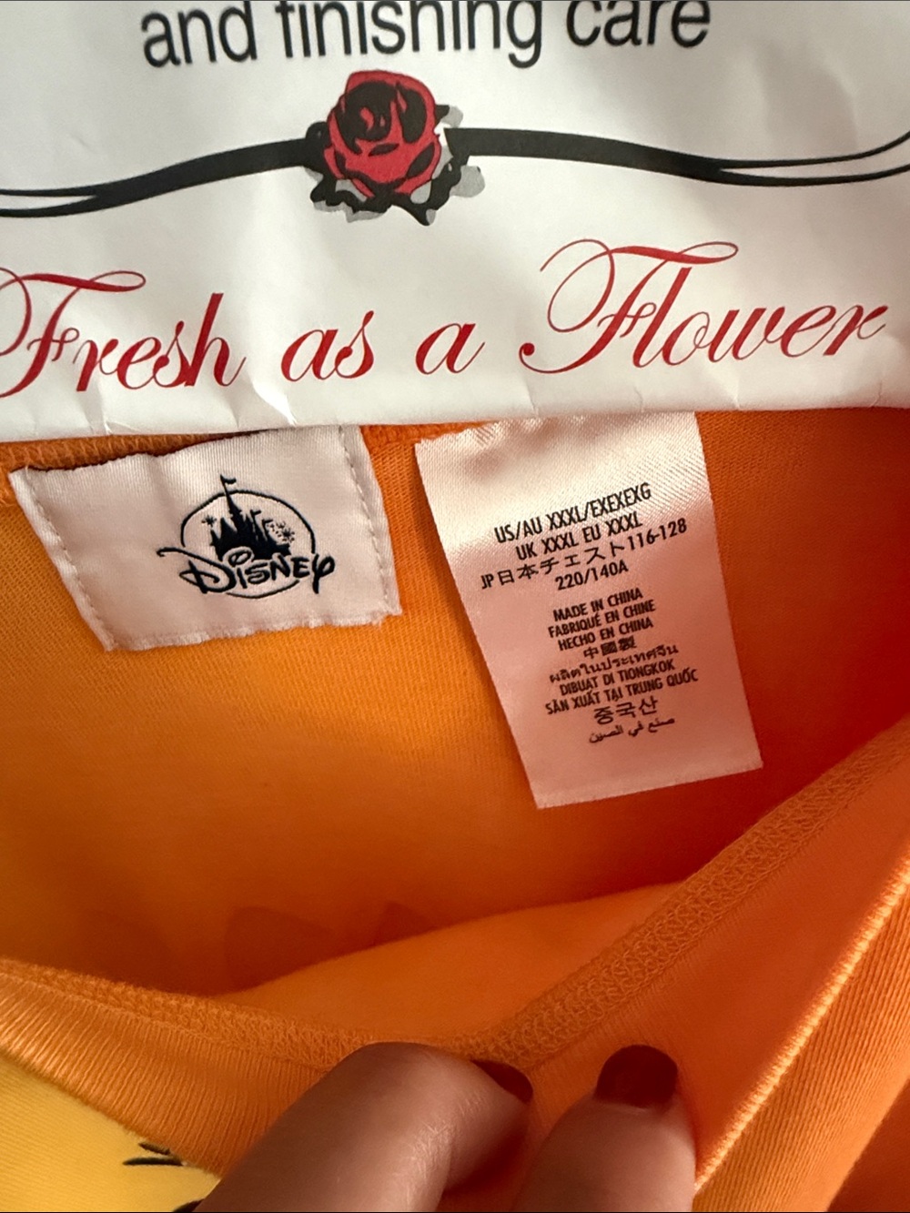 Disney Yellow to Orange Lion King Gradient Tee - Picture 3 of 5